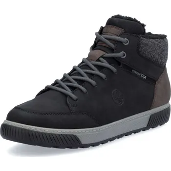 Pánská zimní obuv Pánská kotníková obuv RIEKER 18930-01 černá W5 46