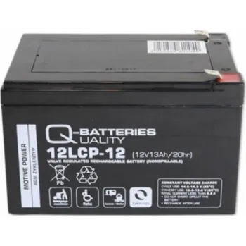 Záložní baterie AGM trakční akumulátor 12V/13Ah Q-Batteries 12LCP-12