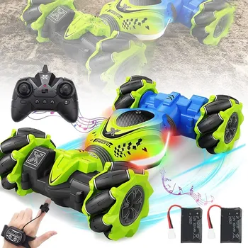 autíčko RC kaskadérské auto s pohonem 4x4 a ovládáním gestami