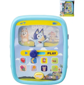 Hračka pro nejmenší BLUEY Můj první baby tablet interaktivní naučný na baterie Zvuk