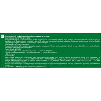 Hnojivo Hnojivo pro víceleté a stálezelené rostliny GARDEN CENTER, 1 kg