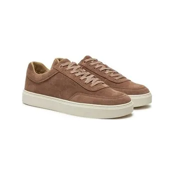 Dámské tenisky Sneakersy Calvin Klein Lace Up Suede HM0HM01792 Hnědá 40