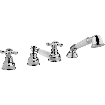 Vodovodní baterie Paffoni Batt. bordo vasca s/bocca er. IRIS Barva: Chrom IRV042CR