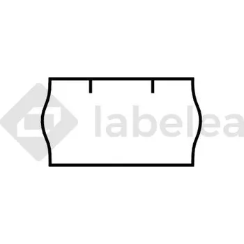 Speciální papír Labelea Samolepicí etikety do kleští, 22x12 mm Contact bílé, Barva etiket Bílá ECO2212CON42W