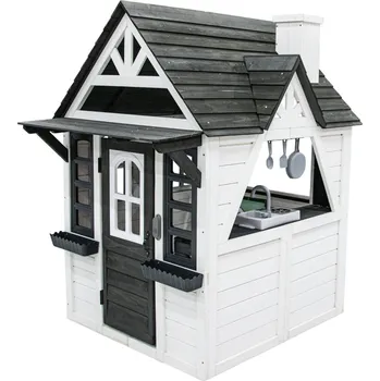 Dětský domeček 2Kids Toys Filip 2D33899 černý/bílý