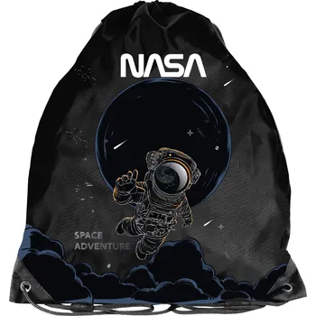 Školní sáček PASO Sáček na obuv NASA Astronaut černý