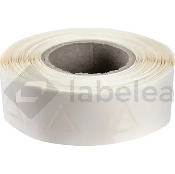 Speciální papír Labelea Samolepicí značení pro nevidomé, etiketa 22x22 mm, plastický trojúhelník 18x18x18 mm, role 600 ks EBK022022S