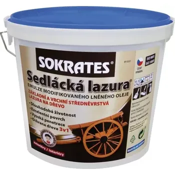 lazura Sokrates Sedlácká lazura palisandr 9kg