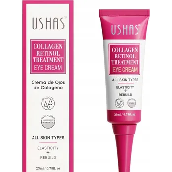 Péče o oční okolí KOLAGENOVÝ KRÉM POD OČI PRO ZPEVNĚNÍ A REGENERACI PLETI USHAS 23 ml