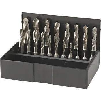 Vrták Völkel Sada vrtáků do kovu s úchytem 1/4", 19 ks