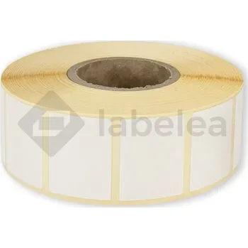 Speciální papír Labelea Samolepicí TERMO etikety 32x25 mm bílé papírové, 2000 etiket na roli, Barva etiket Bílá, Vnitřní průměr dutinky 40 mm ETM032025W