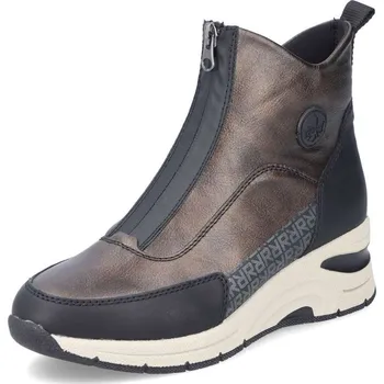 Dámské kozačky Dámská kotníková obuv RIEKER N9381-60 hnědá W5 40