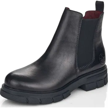 Dámské kozačky Dámská kotníková obuv RIEKER Z9150-00 černá W5 42