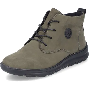 Dámské kozačky Dámská kotníková obuv RIEKER Z0022-54 zelená W5 40