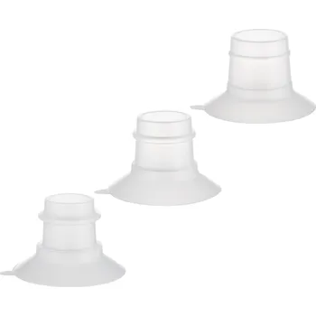 Odsávačka mléka Canpol babies Náhradní silikonové vložky 19/21/24 mm k odsávačce mateřského mléka MilkShell