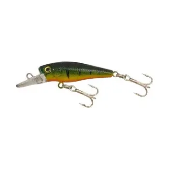 Umělá nástraha Kamasaki Wobler Perch 3 Olejovo zelená 4,5cm 3,5g