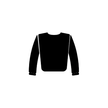 Samolepící etiketa Označto Štítky do šatny - bez popisku - Mikiny Barva písma: Bílá