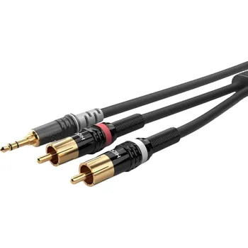 Příslušenství ke zvukové technice Sommer Cable Basic HBP-3SC2 3 m Audio kabel