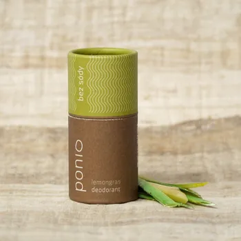Ponio Přírodní deodorant Verze: lemongrass (unisex, bez sody)