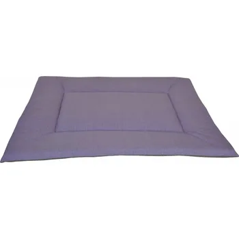 Axin Trading Oboustranná podložka pro pejska 80 x 60 cm, fialový melír