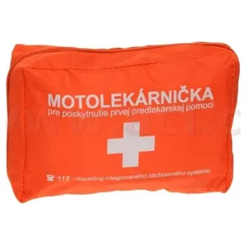 Motolékárnička * motolékárnička SK - textilní (výbava podle platné vyhlášky MZ SR 143/2009 Z.z., oranžová)