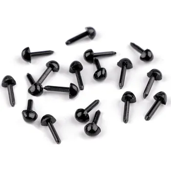 Čumák k zapíchnutí 4x5 mm černá 120 ks