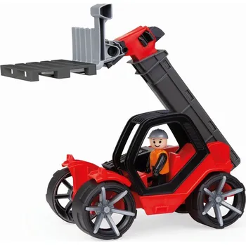 autíčko Lena TRUXX2 Teleskopický nakladač s paletou, okrasný kartón.