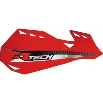 kryty páček DUAL EVO, RTECH (červený odstín Honda CRF, vč. montážní sady)