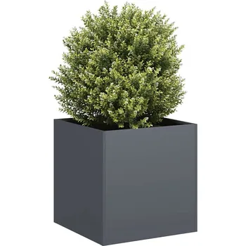 Truhlík vidaXL Truhlík 40 x 40 x 40 cm [860665] Barva: antracitová