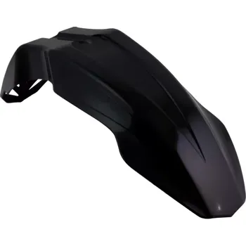 univerzální přední blatník Supermoto krátký, RTECH (černý, s průduchy)