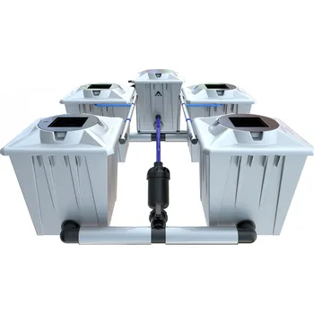 Zavlažovač Alien Hydroponics RDWC PRO Silver 4x20L