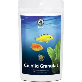 Krmivo pro rybičky Rataj Cichlid granulat 100 ml
