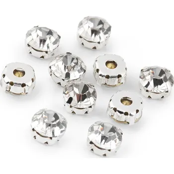 Galanterie Našívací šatony štras (Ø10 mm)