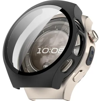 VSECHNONAMOBIL 111149 PC FULL COVER Plastový kryt se sklem pro Huawei Watch 5 46mm černý