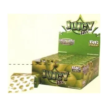 Papírky Juicy Jay's Rolls, Jablko, 5 m v balení | box 24 ks