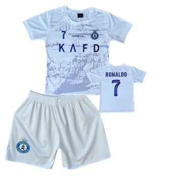 Numberoplus Dětský Fotbalové Dresy Komplet Al Nassr FC Alternativní - Ronaldo Velikost: 10-let (vel.134)