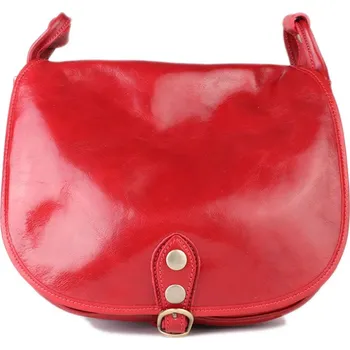 Kabelka ITALSKÉ Zeneca červená