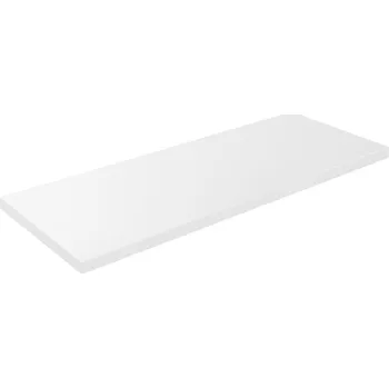 Deska pod umyvadlo CERANO - Deska pod umyvadlo Navira Pro - bílá matná - 100x46x3,6 cm