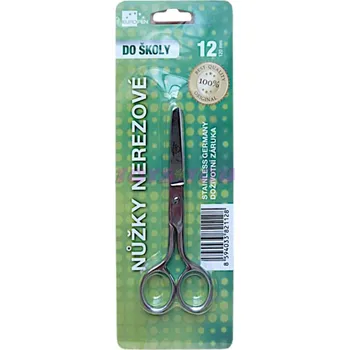 Nůžky Europen nerez 4,5" - 12cm - kul.špička blistr
