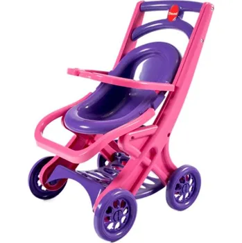 Panenka Doloni Kočárek pro panenky 3 v 1 - růžový/fialový