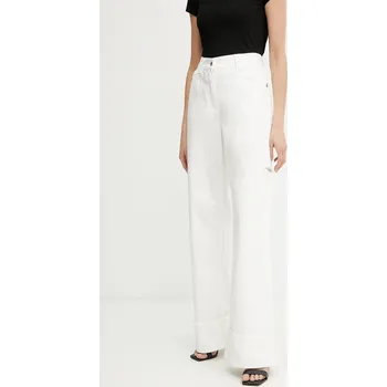 Dámské džíny Džíny Patrizia Pepe dámské, high waist, 2P1690 D107 2P1690.D107 bílá 00X, vel. 28