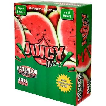 Papírky Juicy Jay's Rolls, Vodní meloun, 5 m v balení | box 24 ks