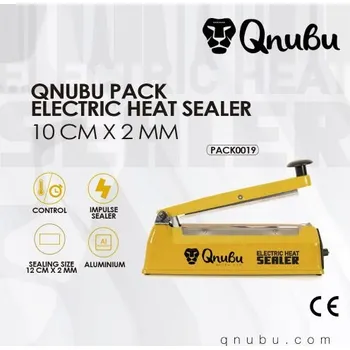 Qnubu Pack Heat Sealer - elektrický zažehlovací stroj