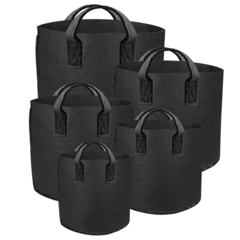 Květináč GUTPot - textilní květináč černý, 95L
