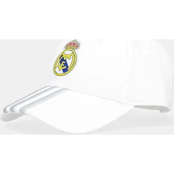 Čepice Bavlněná baseballová čepice adidas Performance REAL MADRID JX1635 bílá 00X, vel. S/M