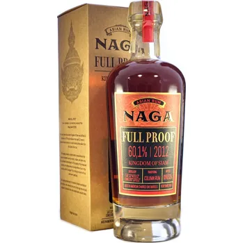Rum Naga Rum Naga Full Proof Kingdom of Siam 2012 60,1% 0,7l (dárková krabice)