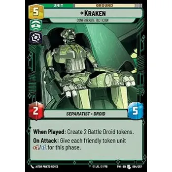 Sběratelská karetní hra Kraken 084/257 - Twilight of the Republic Typ karty: Foil