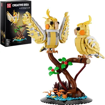 ostatní stavebnice Mould King 10150 stavebnice papoušek květiny 1052 dílků