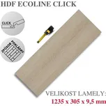 Vinylová podlaha DP 9550 Borovice islandská Varianta: Ecoline Click (plovoucí)