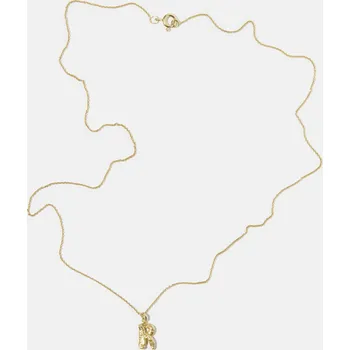 Náhrdelník Eliška Lhotská Jewellery NEW ARCHEOLOGY zlaté písmeno na řetízku Au 585/1000 Písmeno: K - 40 cm